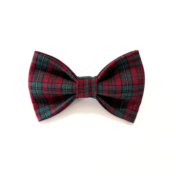 Vintage Noel Plaid Bow Tie Hudson Houndstooth