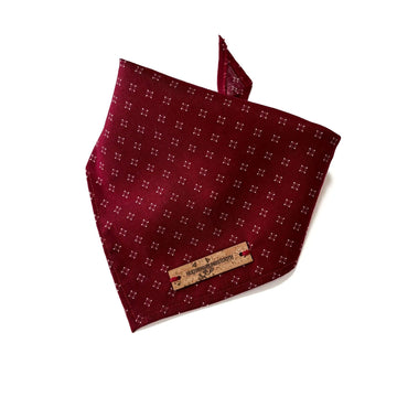 Diamond Rouge Bandana Hudson Houndstooth