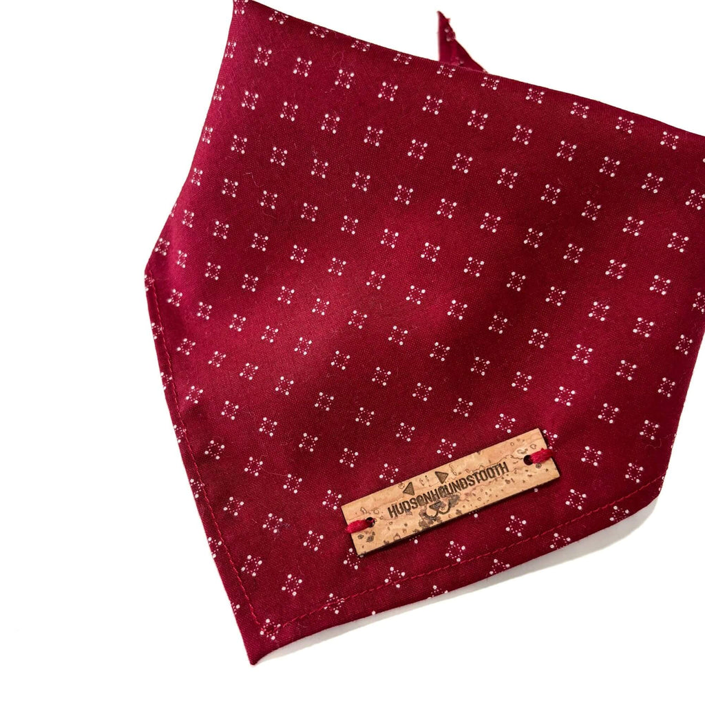 Diamond Rouge Bandana Hudson Houndstooth