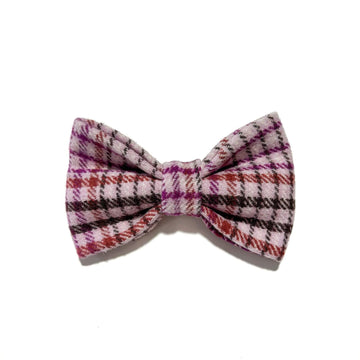 Orchard Rose Plaid Bow Tie Hudson Houndstooth