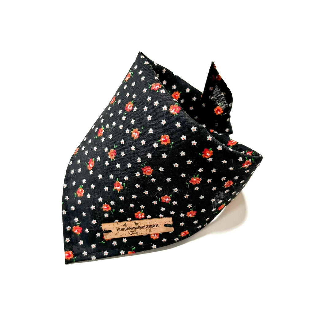 Midnight Bloom Bandana Hudson Houndstooth