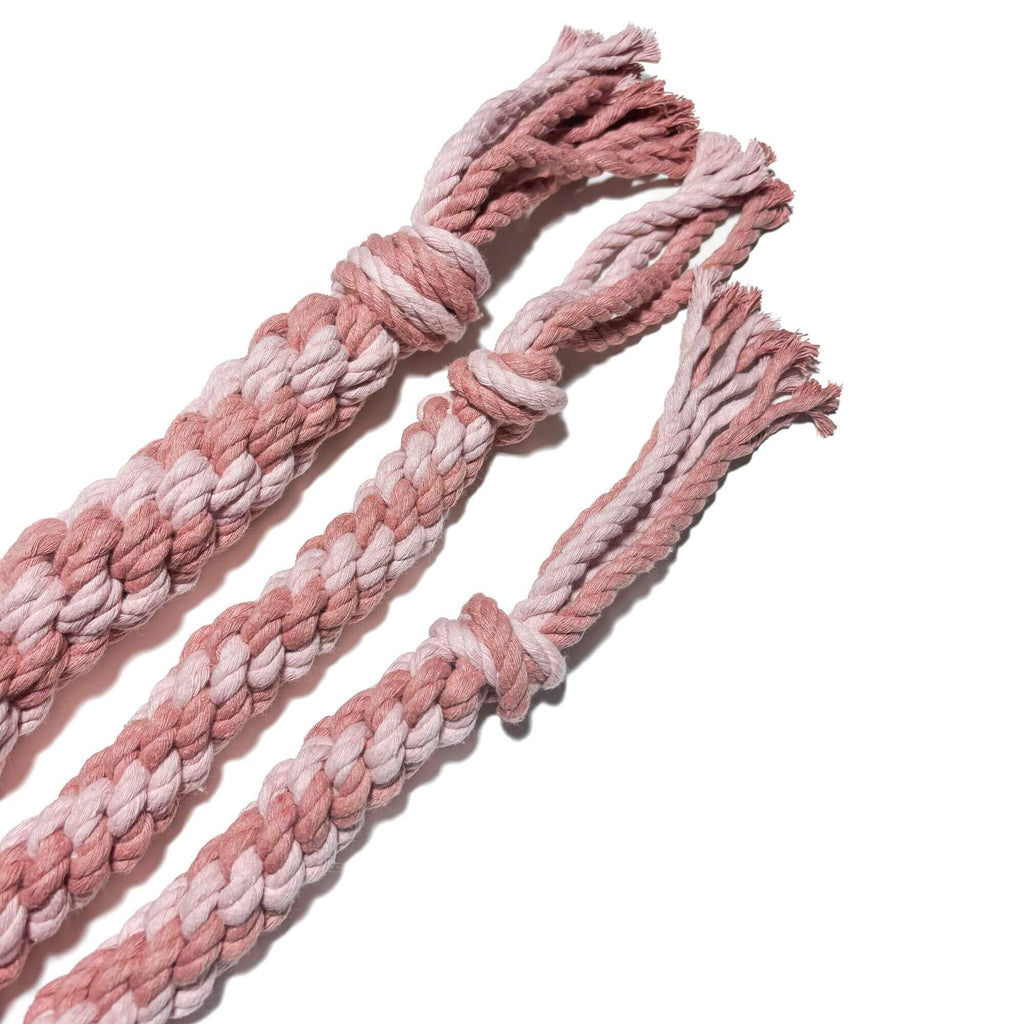 Blush Pink Tug Toy Hudson Houndstooth