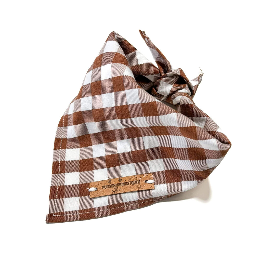 Golden Harvest Check Bandana Hudson Houndstooth