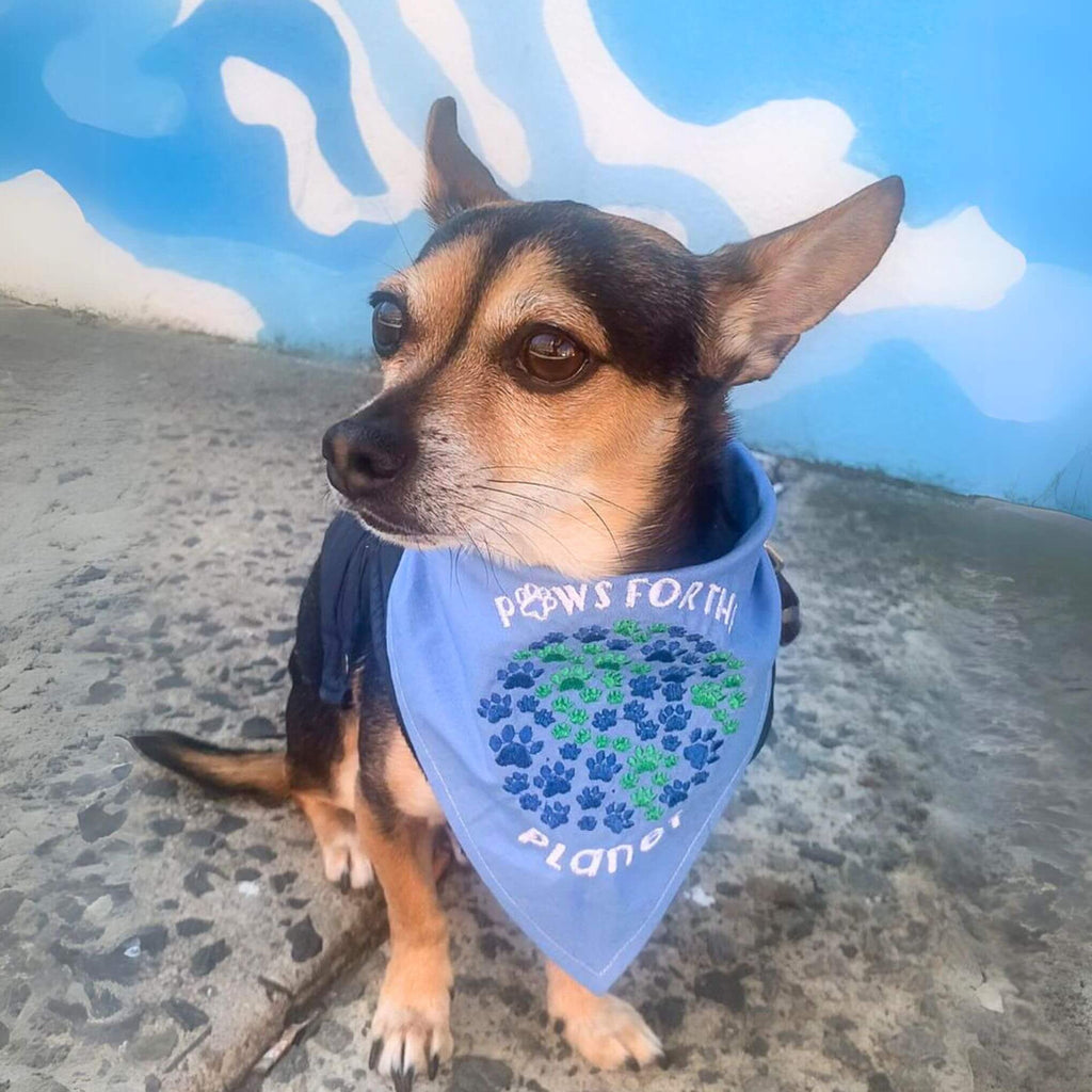 Paws For The Planet Bandana Hudson Houndstooth