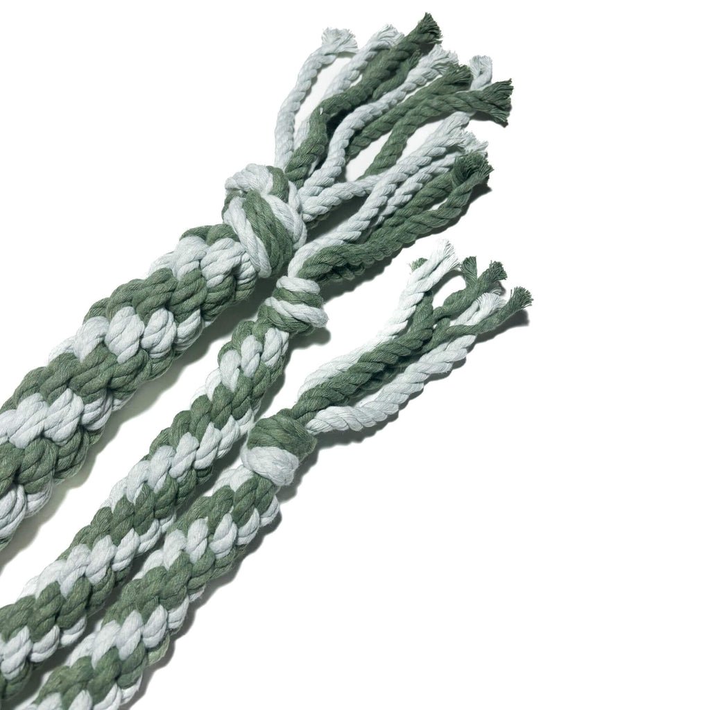 Soft Sage Tug Toy Hudson Houndstooth