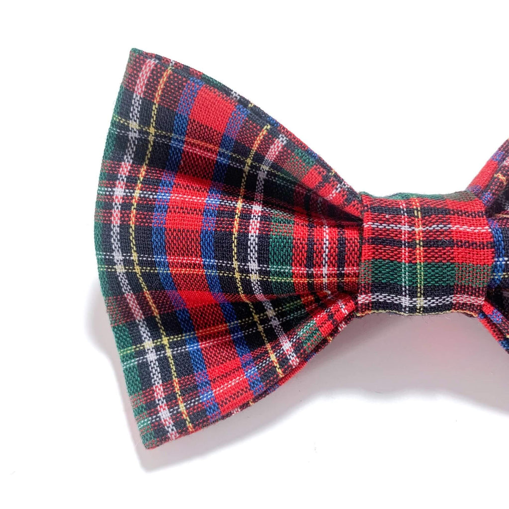 Timeless Christmas Plaid Bow Tie Hudson Houndstooth