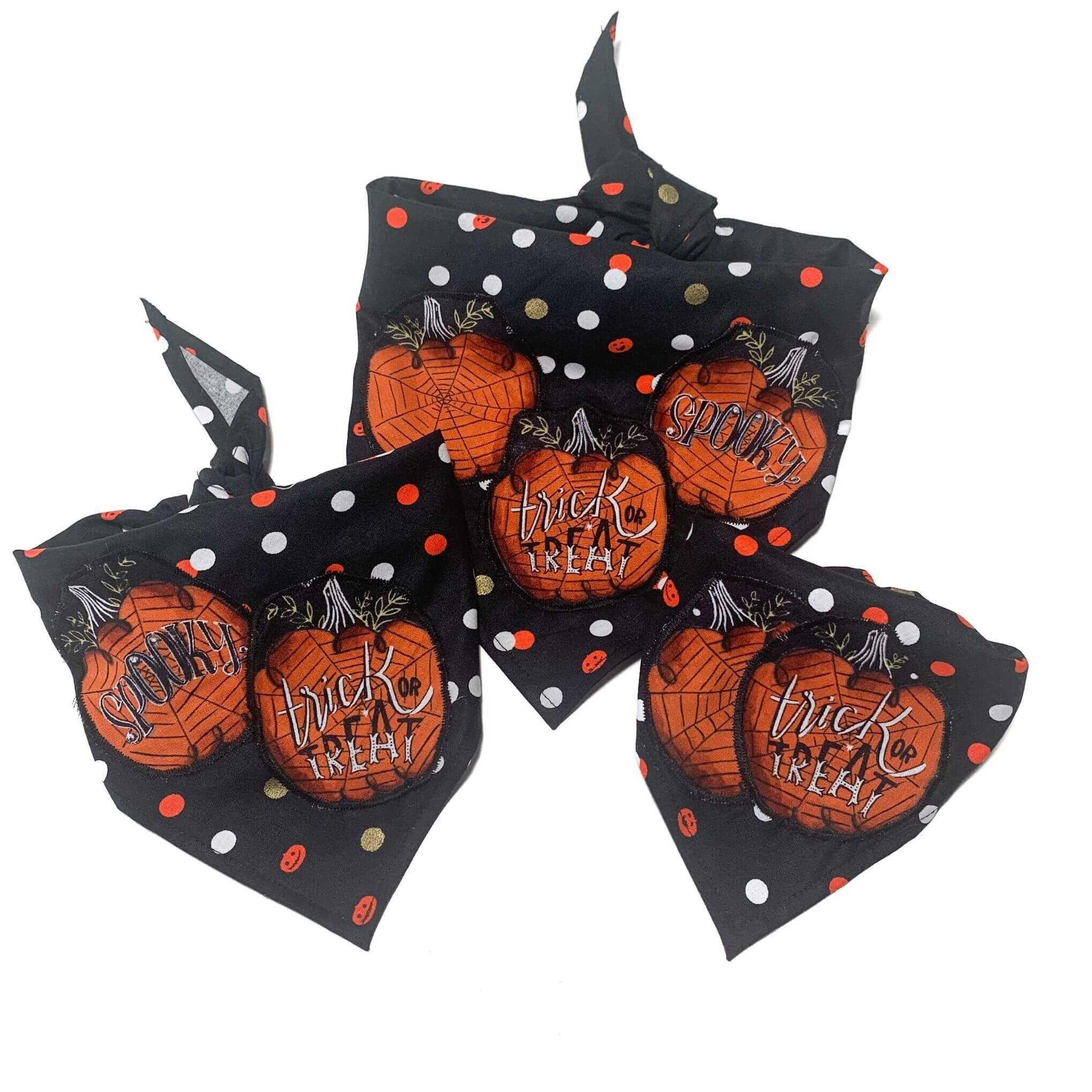 Pet Bandana  Jack O'Lantern Spec